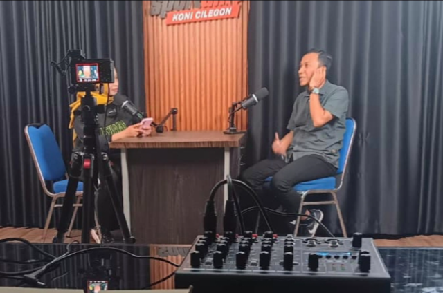 Talk show di Podcast KONI Cilegon